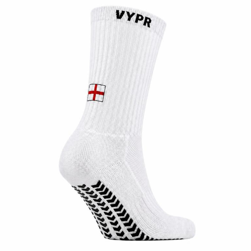VYPR Training Grip Sock - England Flag Special Edition