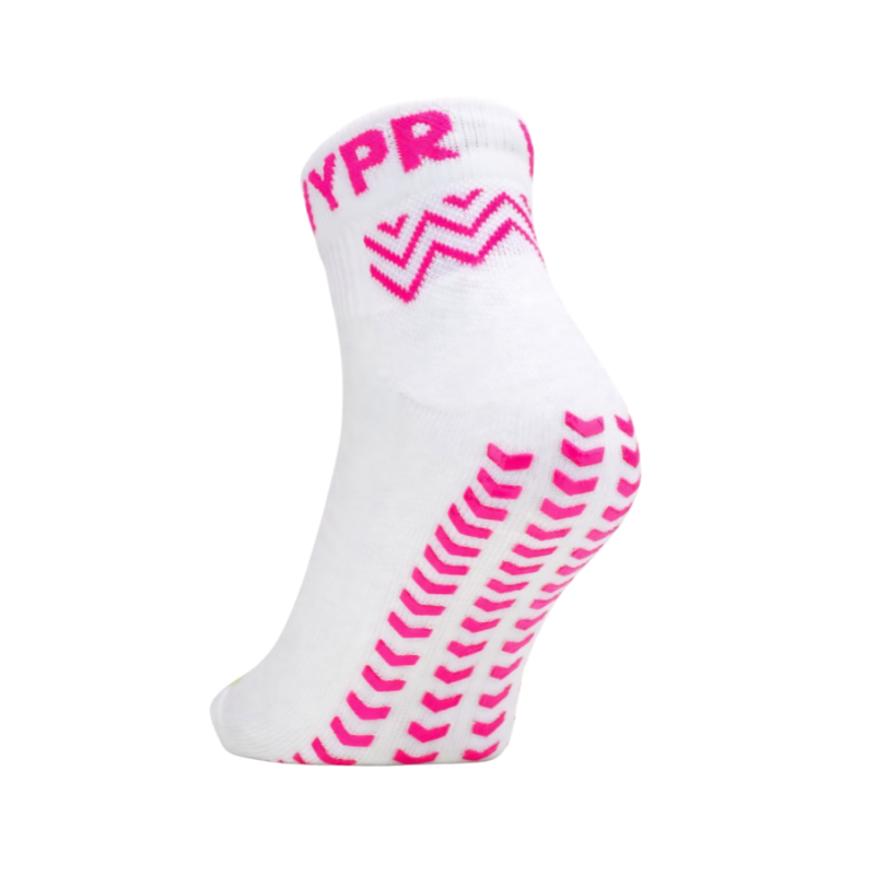 Limited Edition 'Neon Pink' VYPR VENM 2.0+  Ankle Performance Grip Socks